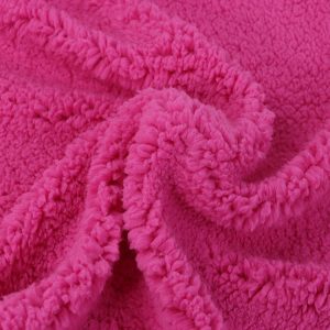 Color Dye Shu Velveteen Knitted Plush Fleece 220gsm