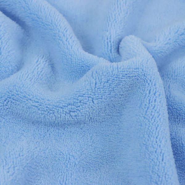 Double Sides Coral Fleece 260gsm Plain Color Short Plush Cloth For Slipper Insole - Image 2