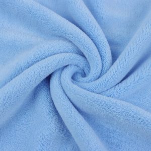 Double Sides Coral Fleece 260gsm Plain Color Short Plush Cloth For Slipper Insole