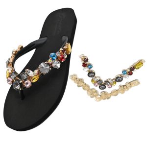 Rhinestone Ornament for Summer Flip flops Shoe Chandelier 511-9