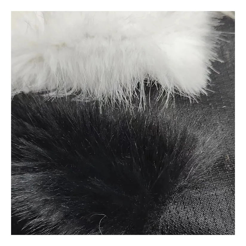 2024 Hot-sale Products For Clothing Colour Faux Fox Fur Keep Warm 30-45mm Villus Height Plain