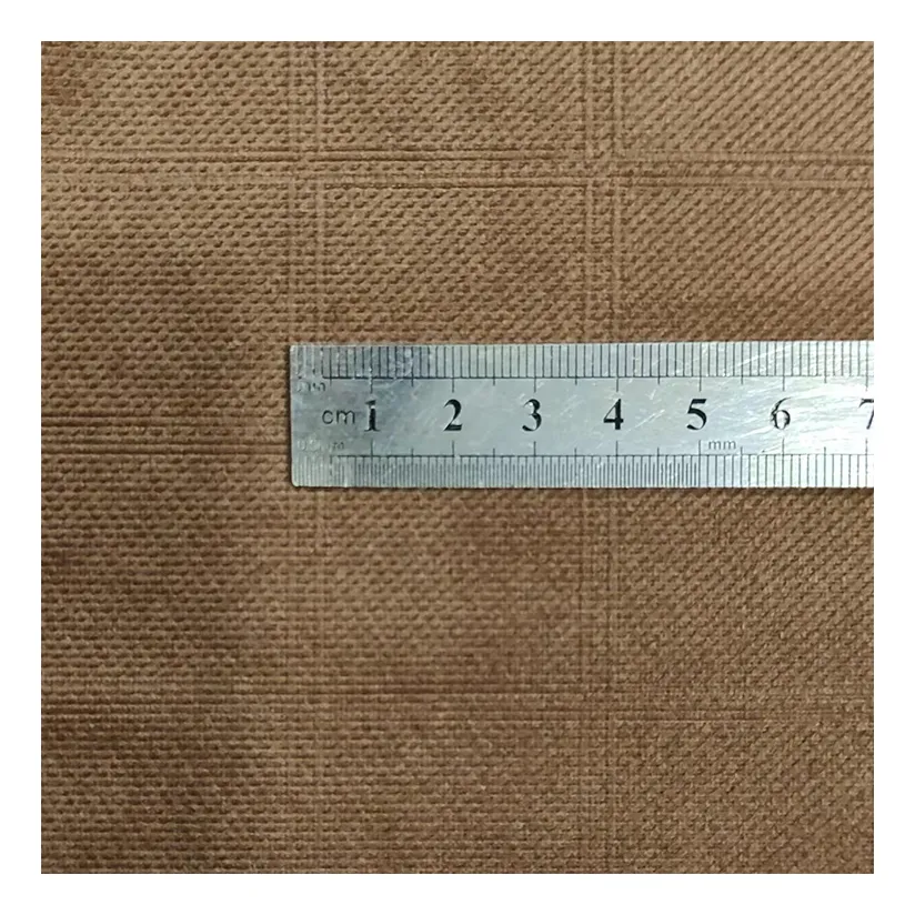 High Quality Breathable Keep Warm Fine Corduroy Fabric Tartan Design For Clothing Trousers