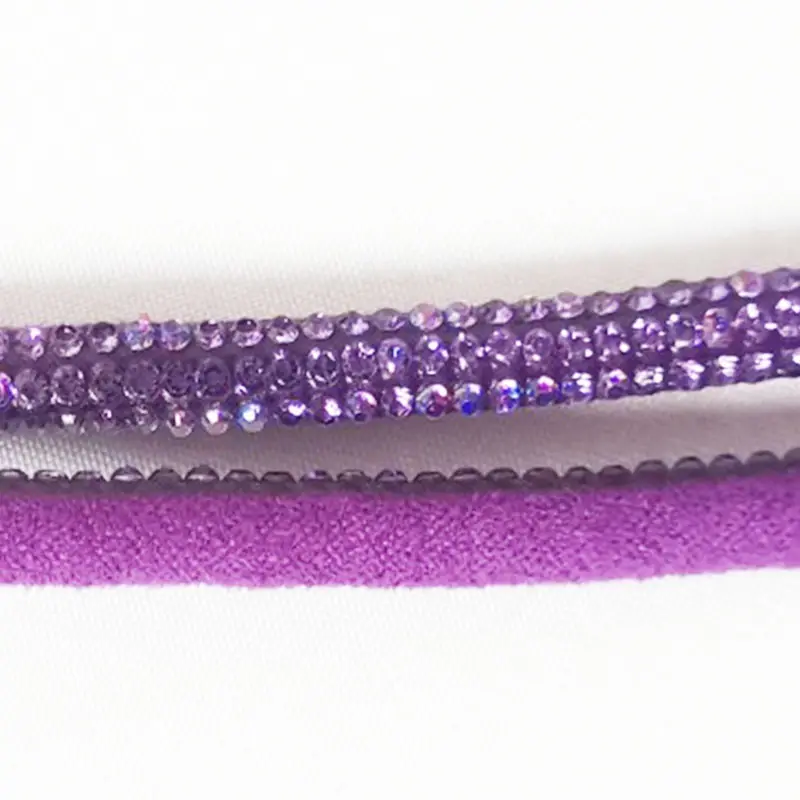 Yiwu Market Stock Cheap Jewelry Accessory  6mm Diamond Soft Strip to DIY Garment Shoe Hairband Belt