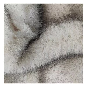 2024 Hot-sale Products Keep Warm 30-45mm Villus Height Tippy Dyeing Faux Fox Fur For Clothing