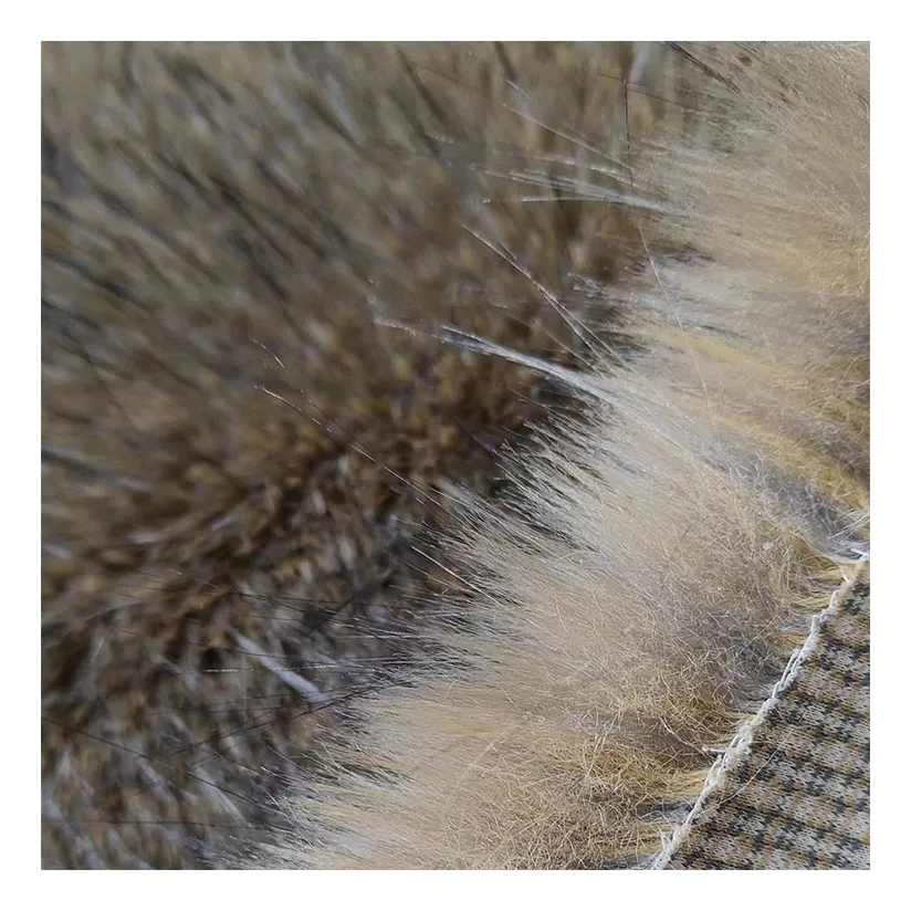 Hot Sale In China Keep Warm Breathable Artificial Raccoon Hair For Clothing