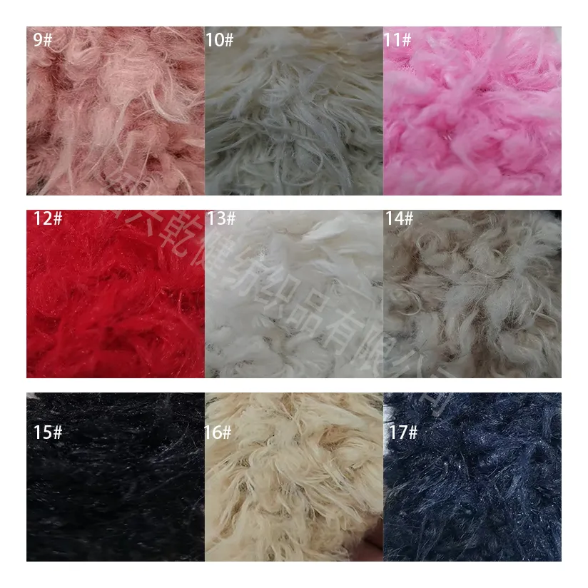 2024 Hot Selling Solid Color 100% Polyester Breathable Warm Like Lion Hair Pv Velvet Fabrics For Garment