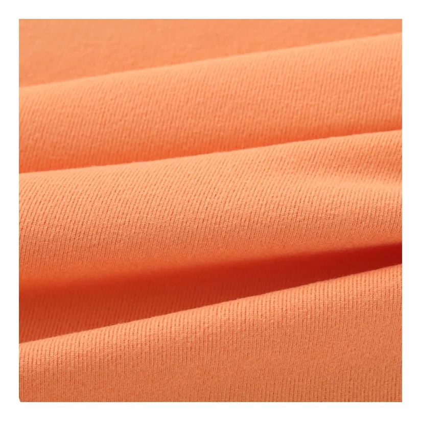 High Quality Breathable Keep Warm Polyester Spandex Fabric Ribbed Comfort Velvet For Clothing Trousers