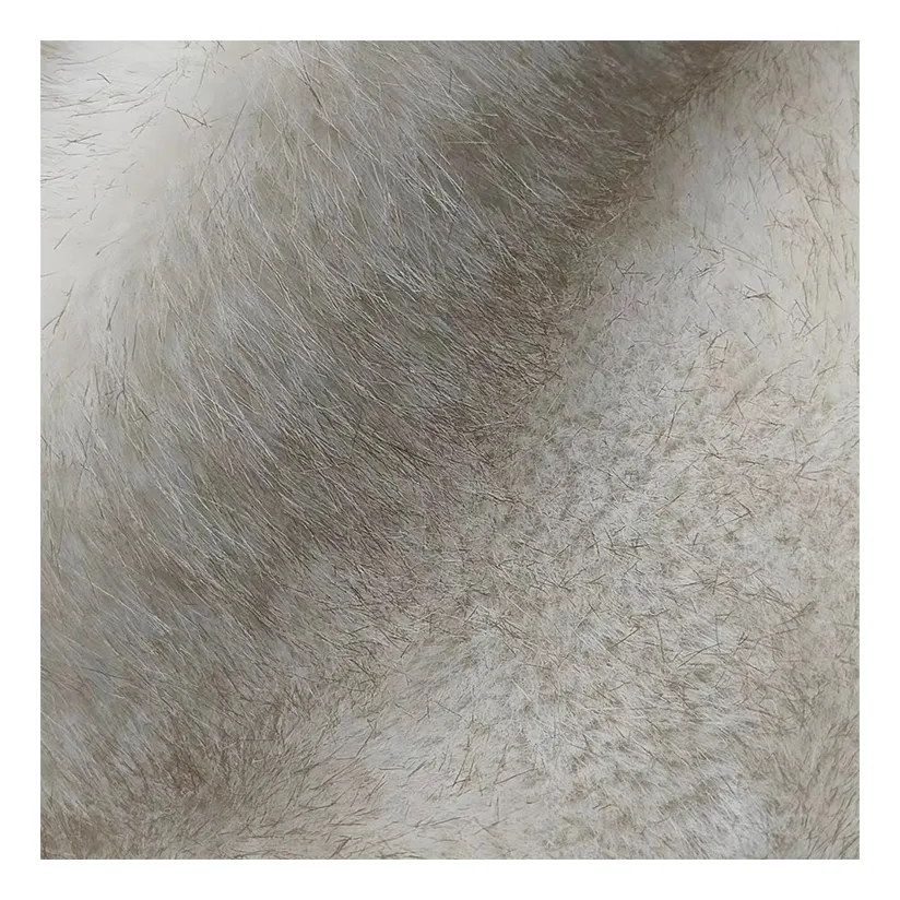 Factory Direct Sale Keep Warm 30-45mm Villus Height Tippy Dyeing Faux Fox Fur For Clothing